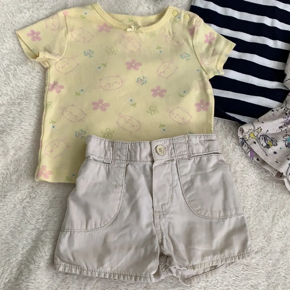 GAP Rescue Lot Dress Top Old Navy Shorts 12-18M